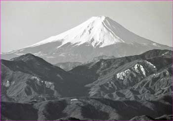 雲取山富士