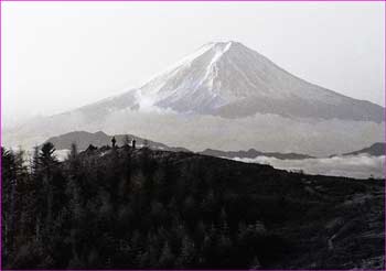 富士山望む