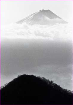 茅ヶ岳から富士山