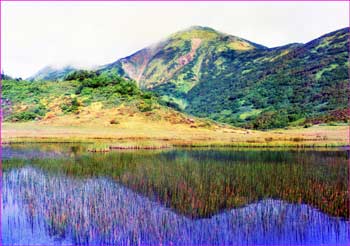 天狗の庭から火打山