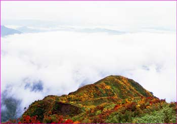 八海山雨模様