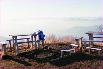 杓子山山頂