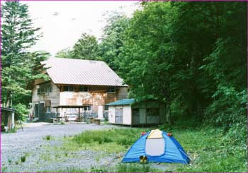 広河原幕営