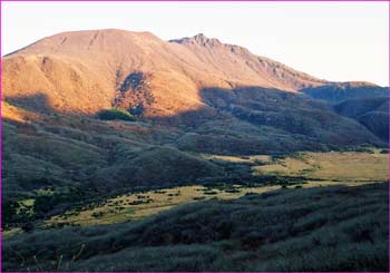 黄昏の大船山