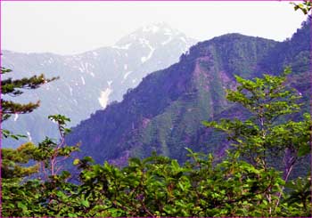 八海山望む