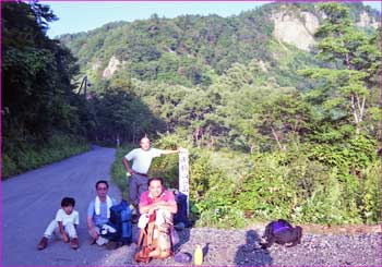 登山口