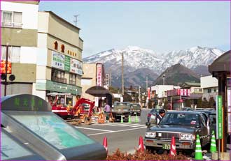 東武日光駅前