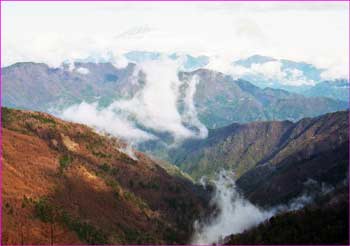 富士山方面展望