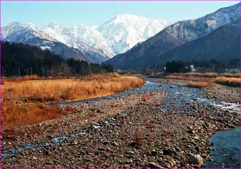 水無川から