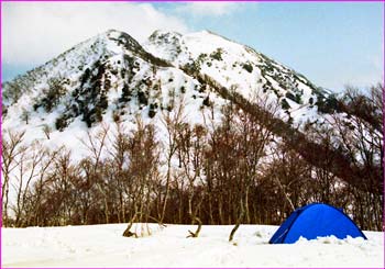 荒島岳幕営