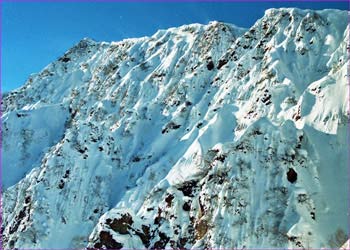 j爺ヶ岳雪襞