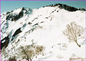 三方岩岳東稜線