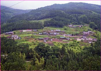 祖谷の山村