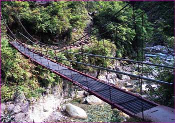 北股川吊橋