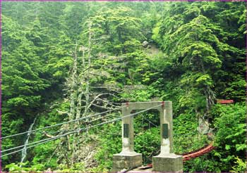 雲ノ平へ対岸を