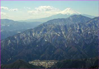 富士山望む