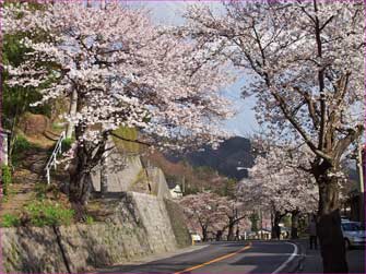 下諏訪中山道