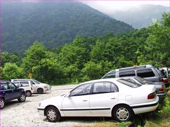 扇沢口駐車場