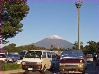 足柄の富士山