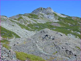 農鳥岳