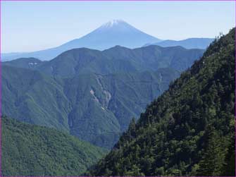 富士見ながら