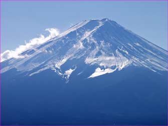 天上山の富士