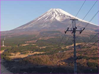 愛鷹山から