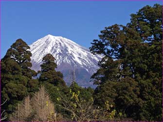 村山神社の富士