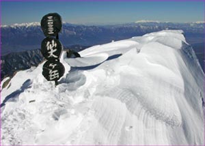 仙丈ヶ岳山頂