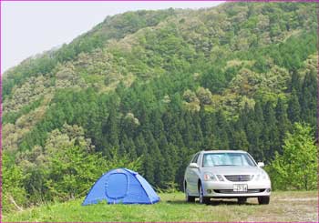 大成沢登山口駐車場