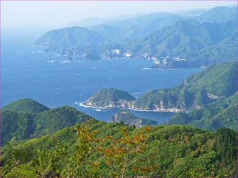 堂ヶ島方面