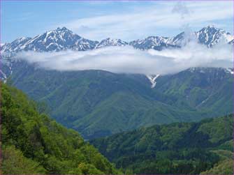 鹿島槍展望