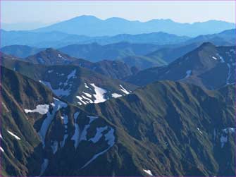 浅間山遠望