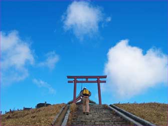 箱根駒ヶ岳神社へ