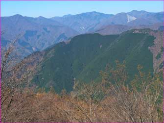 雲取山方面展望