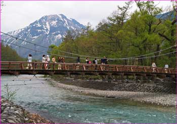 上高地河童橋