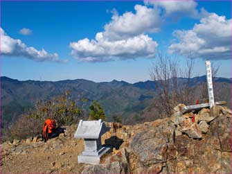 天狗山山頂