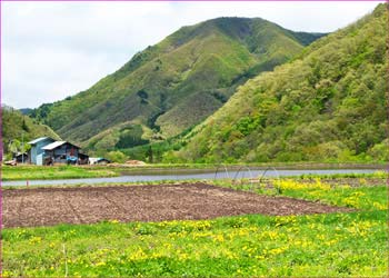 舘岩村春来たり