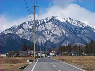 鹿島集落へ