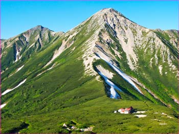 三俣から鷲羽岳