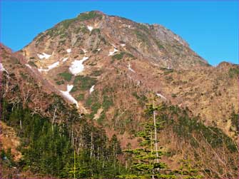 阿弥陀岳見返す