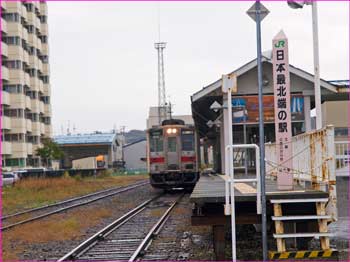 稚内駅列車