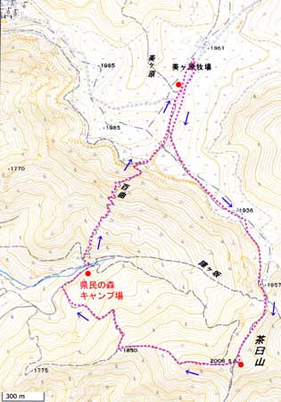 美ヶ原地図