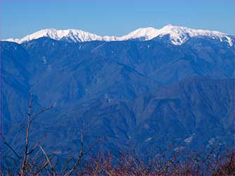 赤石悪沢岳が