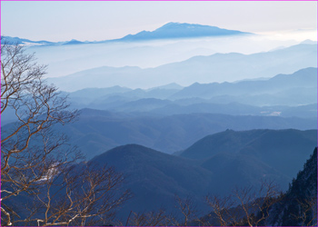 浅間山遠望