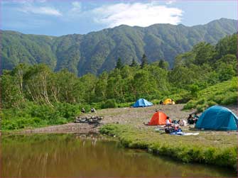 御池テント場