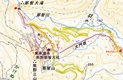 那智大滝地図