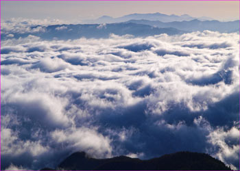 野辺山は雲海