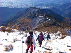 尾根登り