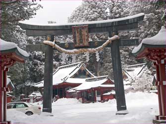 二荒山神社の鳥居